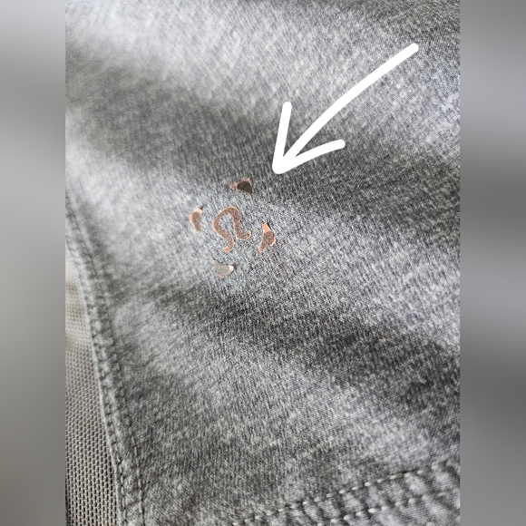 Lululemon Pace Breaker Sz M Out of Mind Liner 9” Gray Shorts M7907S - Picture 6 of 16